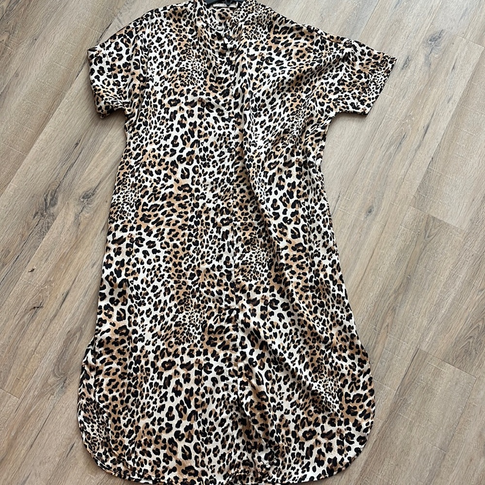 Leopard shirtdresd
